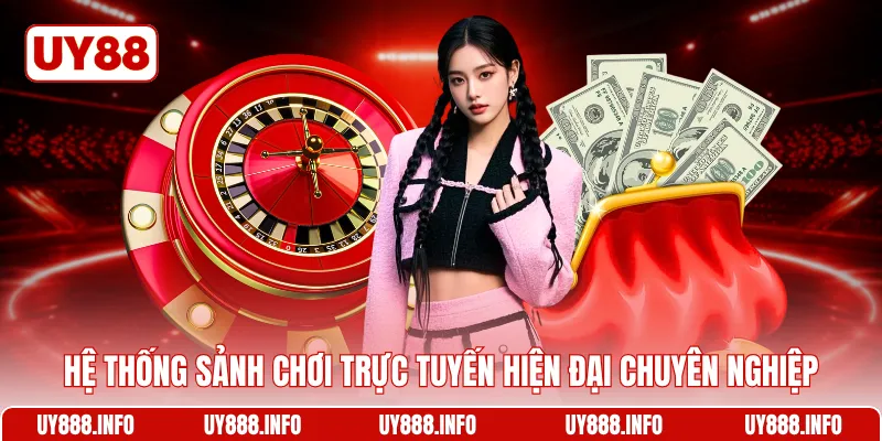 Hệ thống sảnh chơi trực tuyến hiện đại chuyên nghiệp