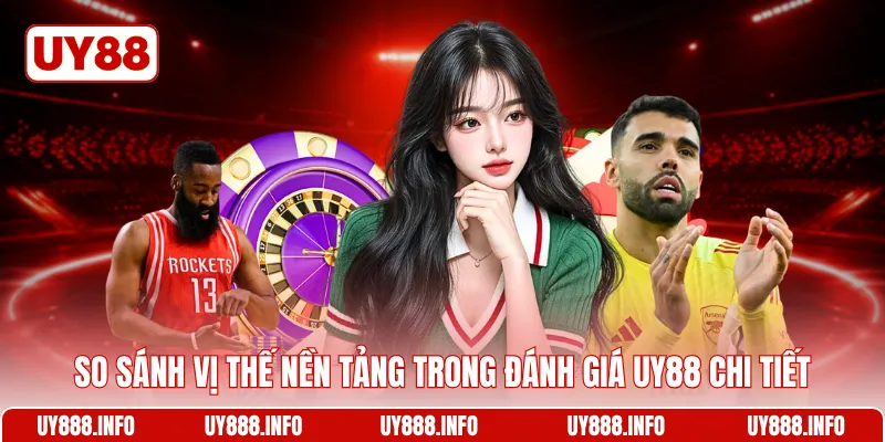 So sánh vị thế nền tảng trong đánh giá UY88 chi tiết